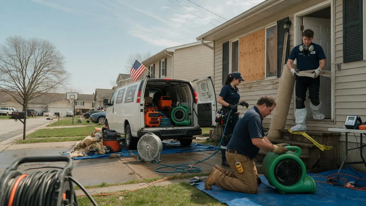 Water Damage Restoration in Bremen, IN near me